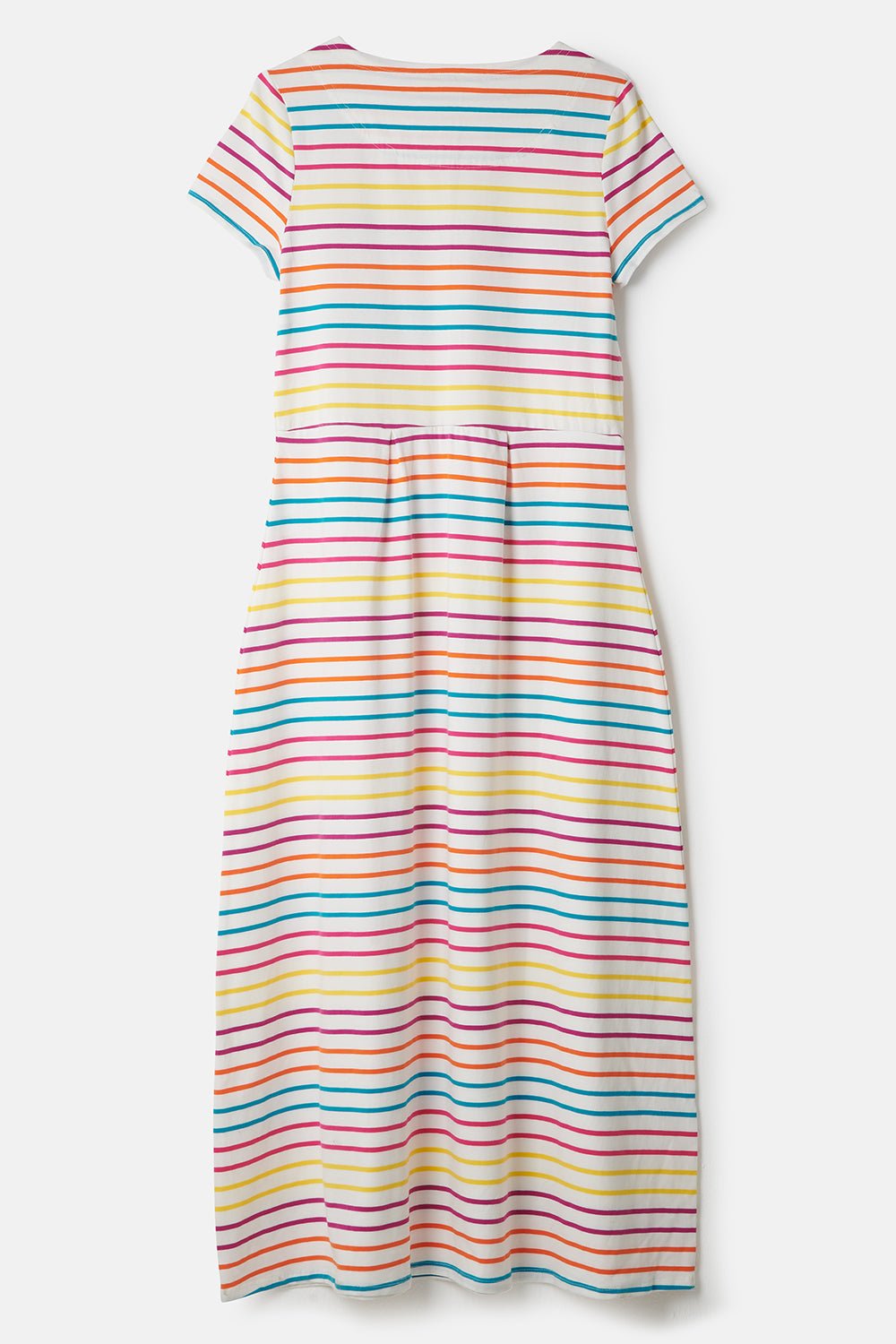 Lyla Dress - Teal Pink Stripe-Lighthouse