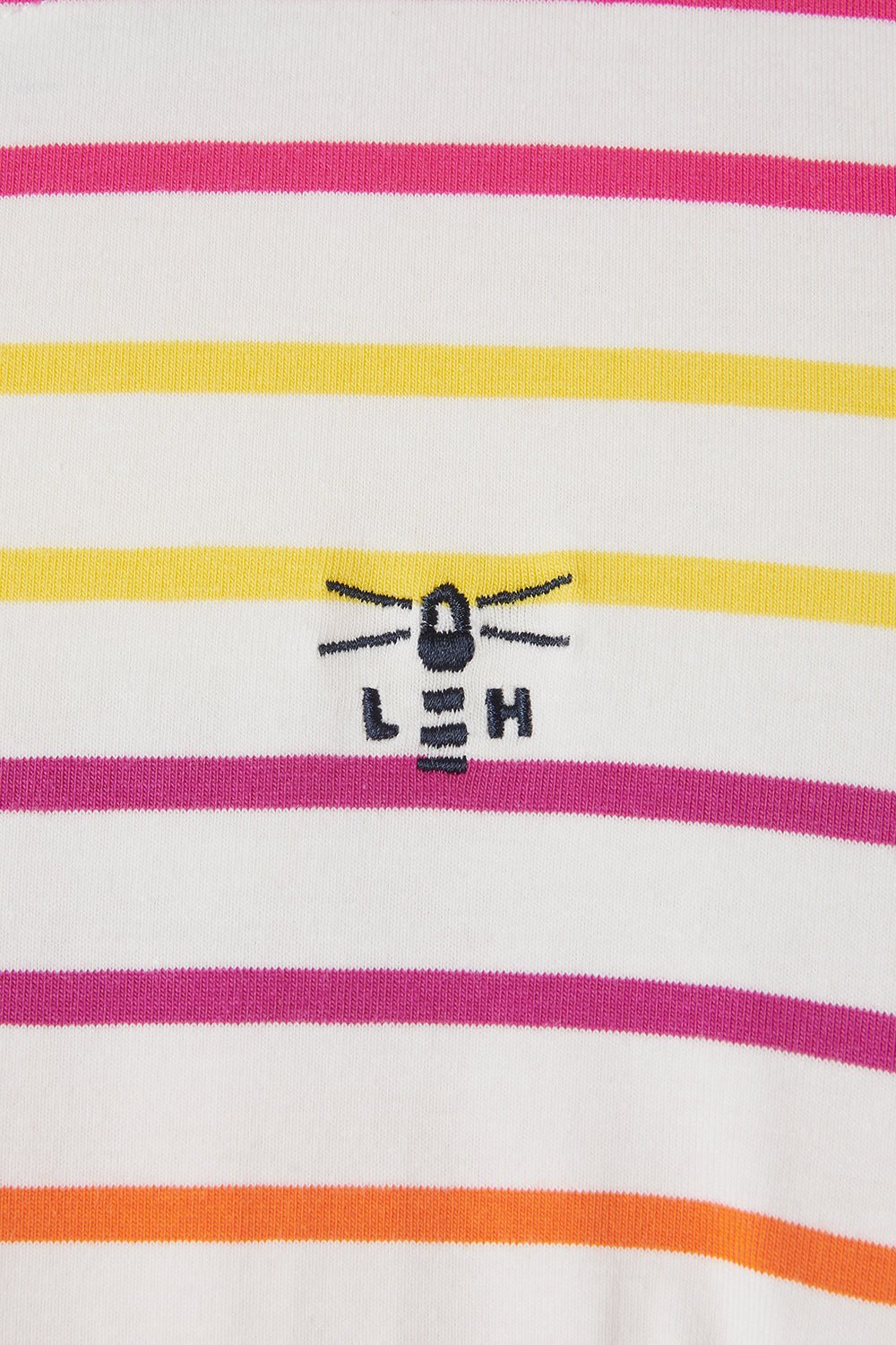 Lyla Dress - Teal Pink Stripe-Lighthouse