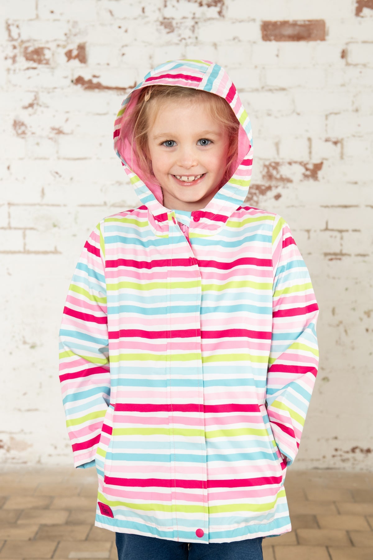 Olivia Jacket - Multi Stripe-Lighthouse