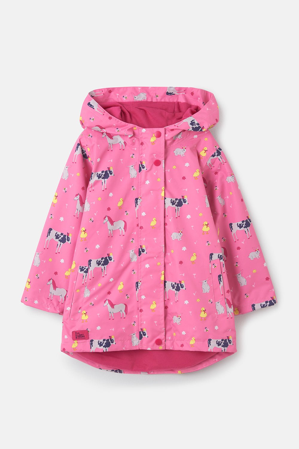 Olivia Jacket - Sweet Pea Farm Print - Lighthouse