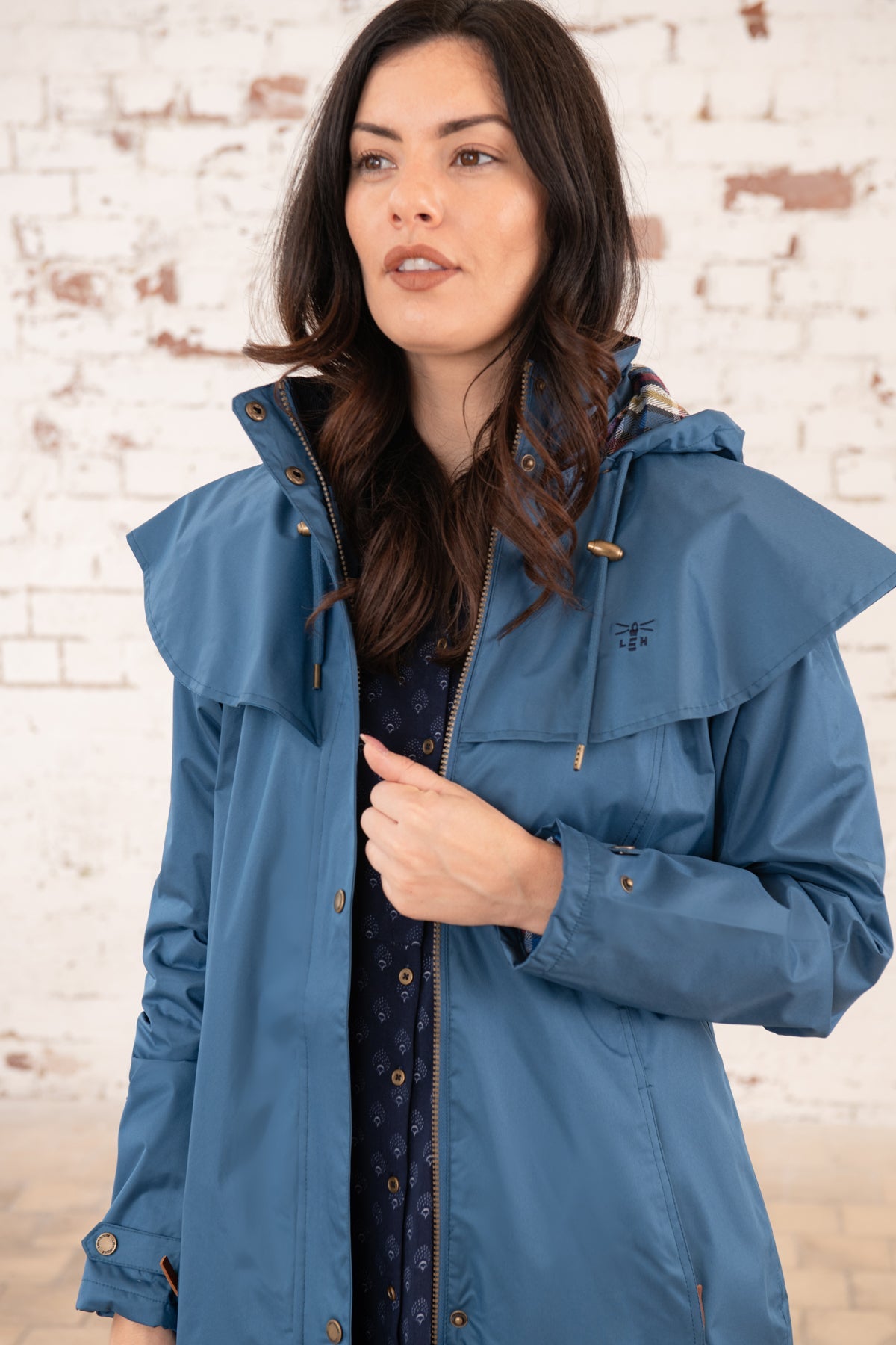 Outback Full Length Waterproof Raincoat - Deep Sea-Lighthouse