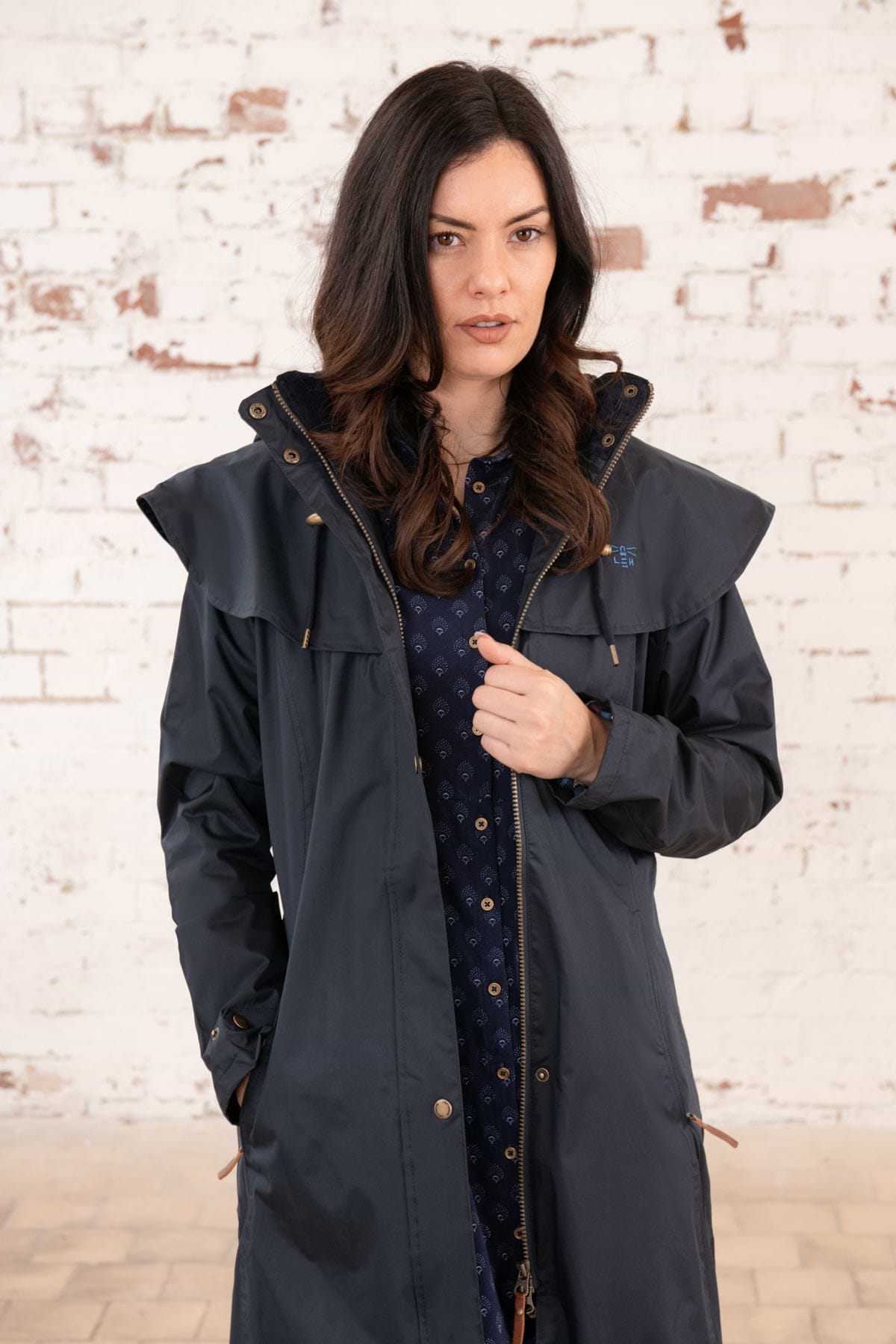 long waterproof jacket full waterproof raincoat