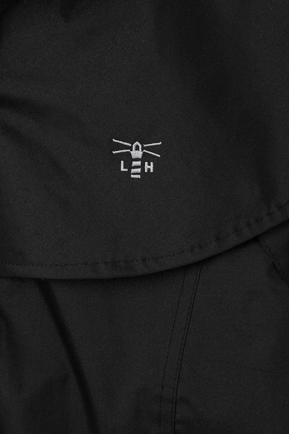 Outrider 3/4 Length Waterproof Raincoat - Black-Lighthouse