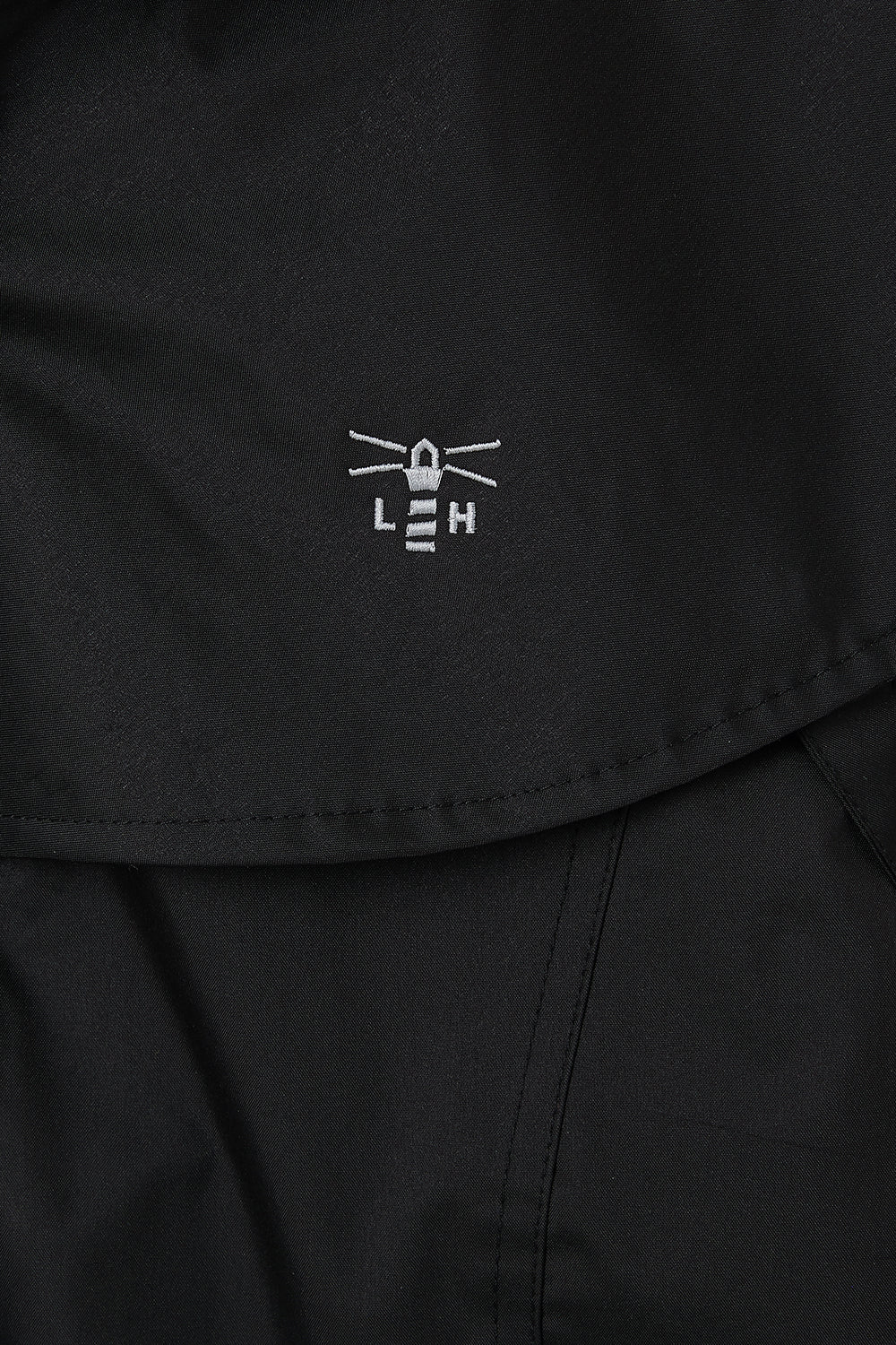 Outrider 3/4 Length Waterproof Raincoat - Black-Lighthouse