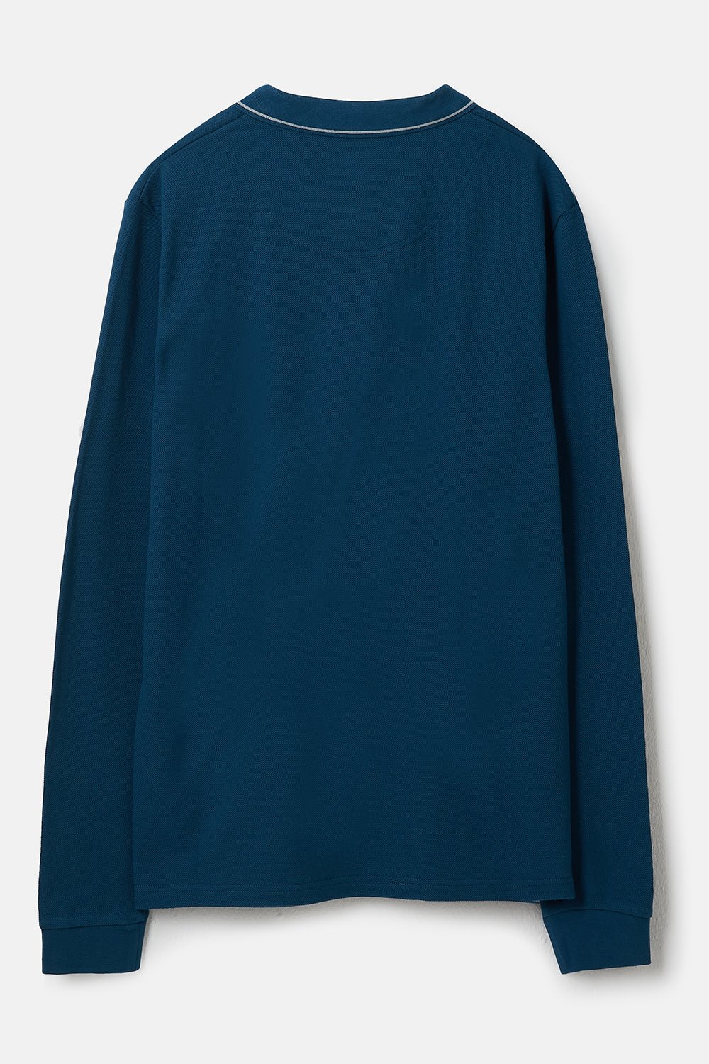 Pier Long Sleeve Polo - Blue Steel - Lighthouse