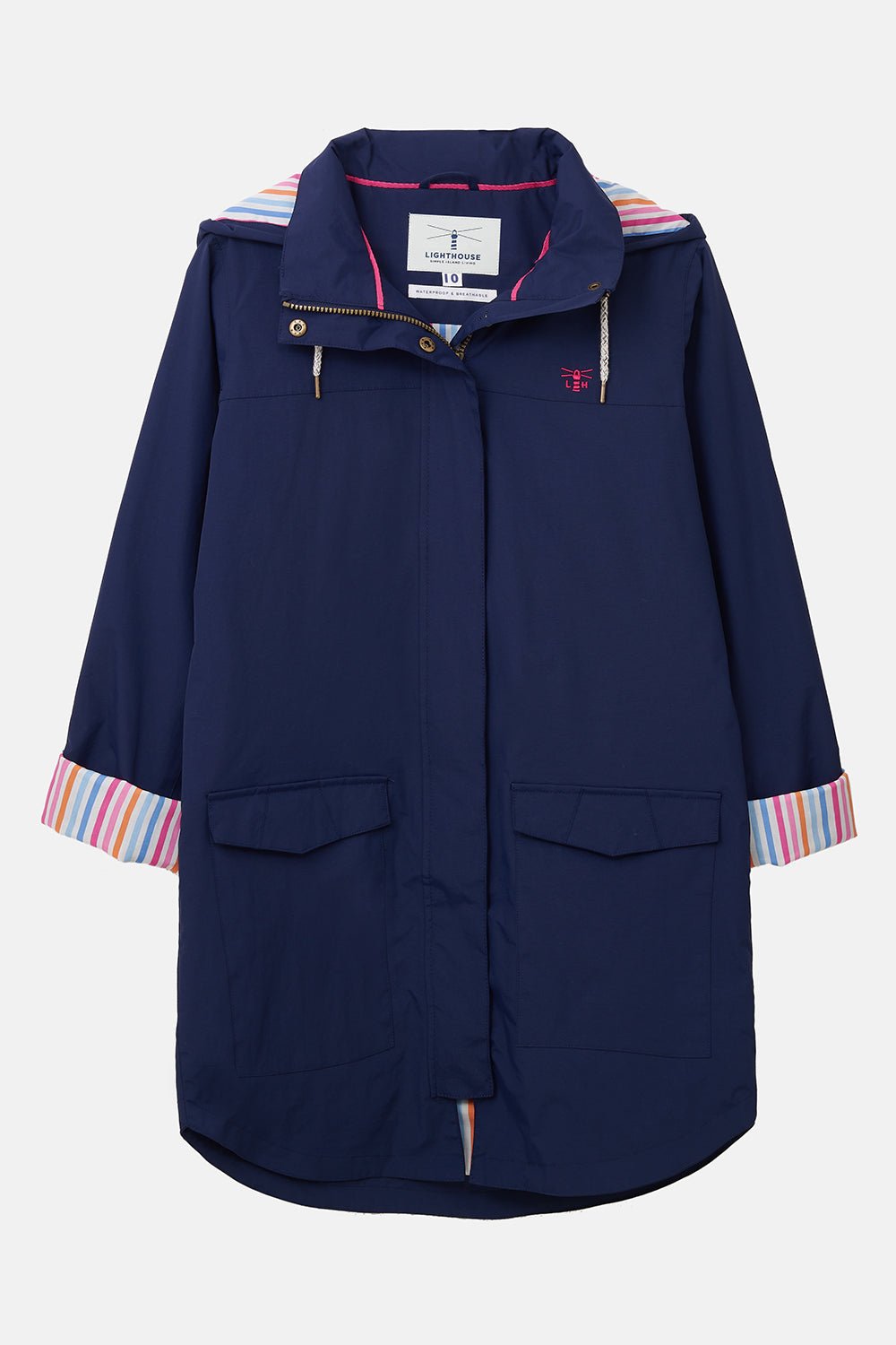 Rebecca Jacket - Navy-Lighthouse