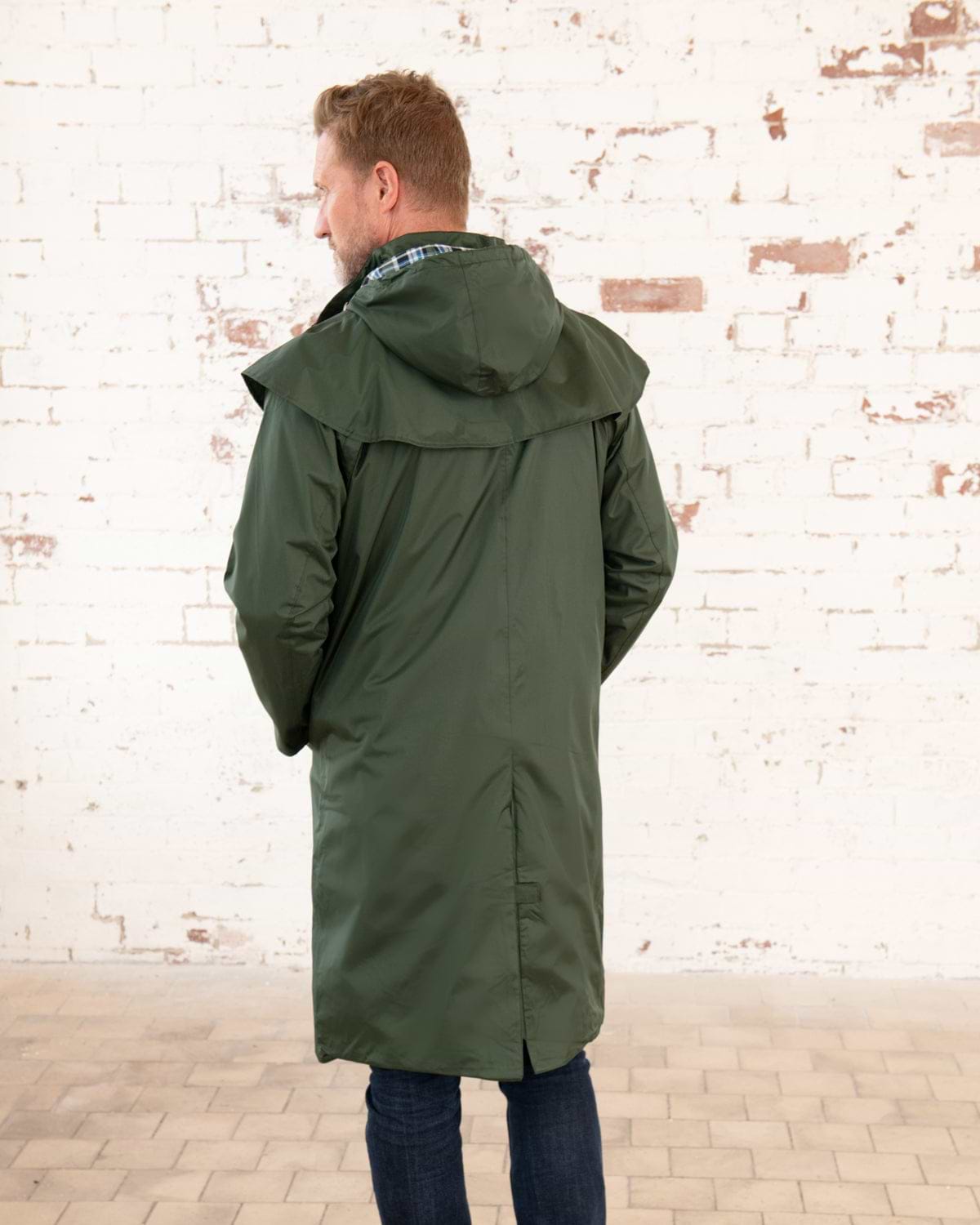 Stockman Full Length Rain Coat - Duffel-Lighthouse