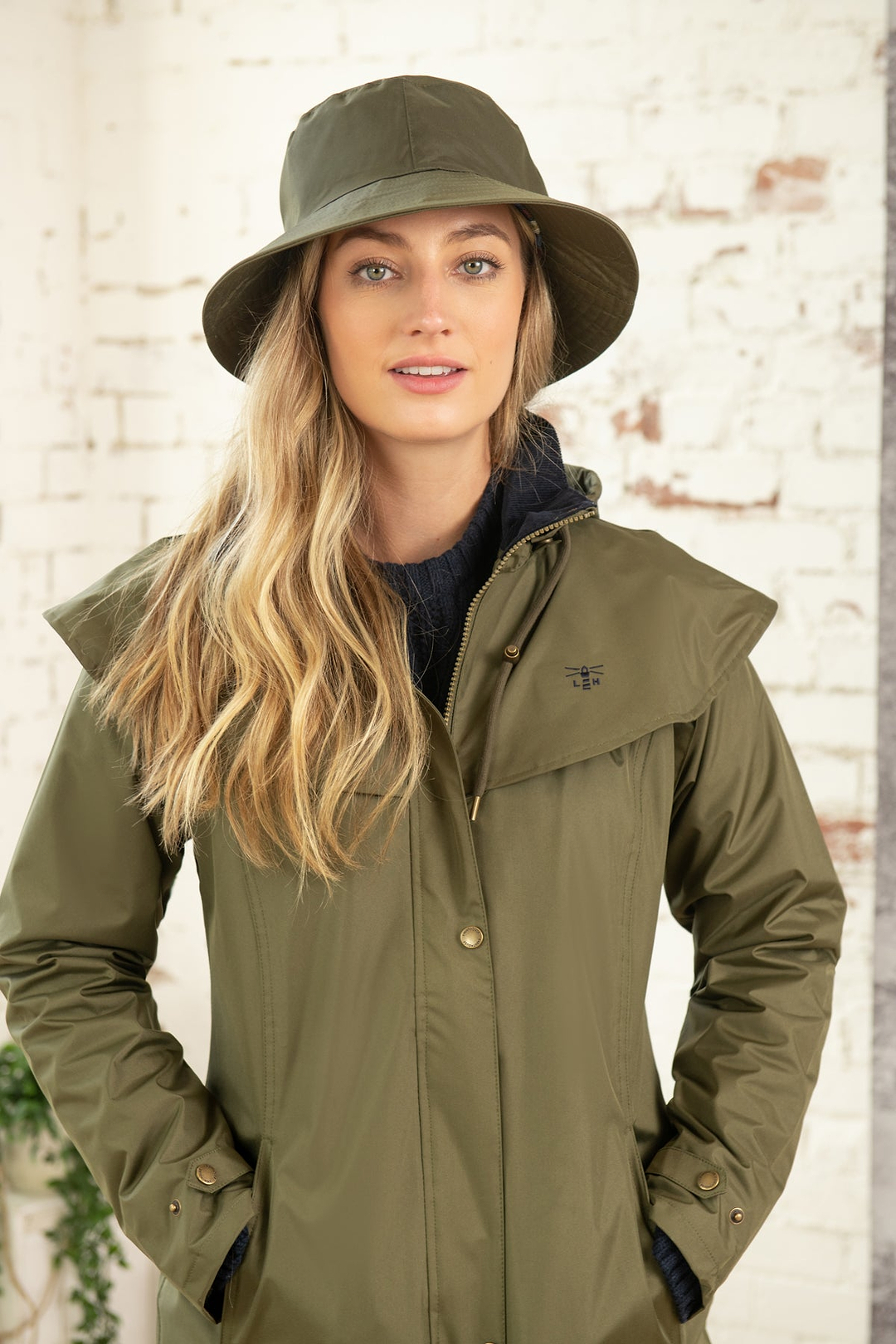 Storm Waterproof Rainhat - Fern - Womens Rainhat's | Lighthouse