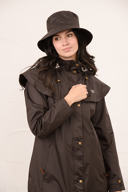 Storm Rain Hat - Chocolate
