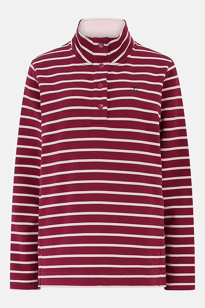 Haven Jersey - Berry Pale Pink Stripe