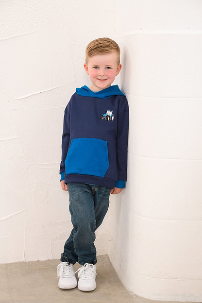 Jasper Hoodie - Blue Tractor