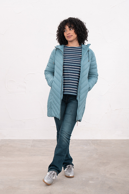 Laurel Coat - Bluestone