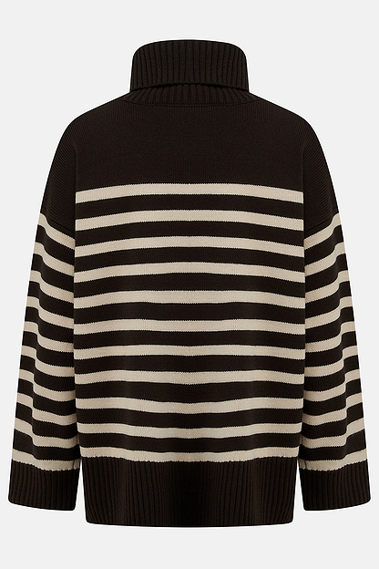 Luisa Jumper - Cocoa Cream Stripe