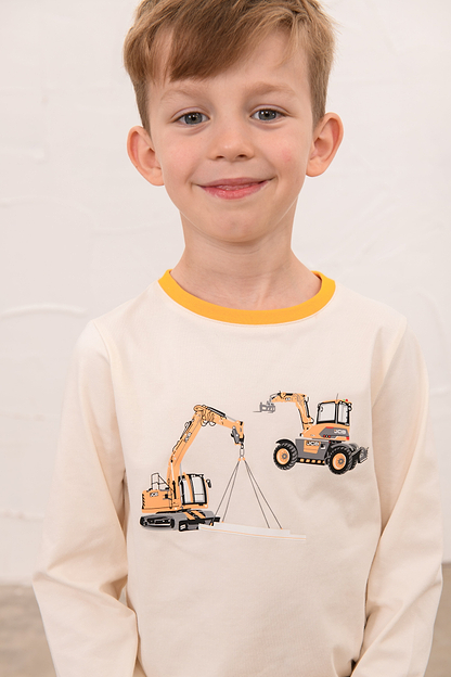 Oliver Top - Yellow JCB Fastrac
