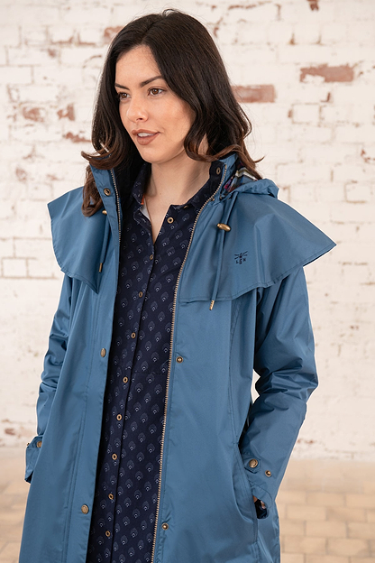 Outback Full Length Waterproof Raincoat - Deep Sea-Lighthouse