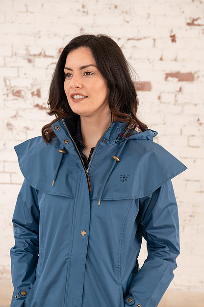 Outback Full Length Waterproof Raincoat - Deep Sea-Lighthouse