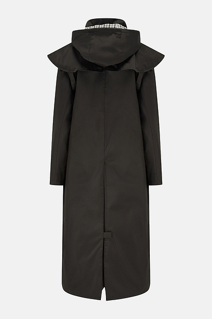 Outback Full Length Waterproof Raincoat - Chocolate