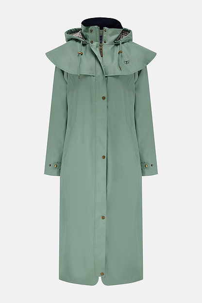 Outback Full Length Waterproof Raincoat - Sage