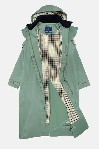 Outback Full Length Waterproof Raincoat - Sage