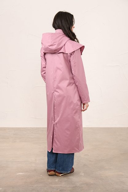 Outback Full Length Waterproof Raincoat - Wild Rose