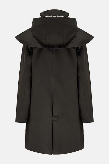 Outrider 3/4 Length Waterproof Raincoat - Chocolate