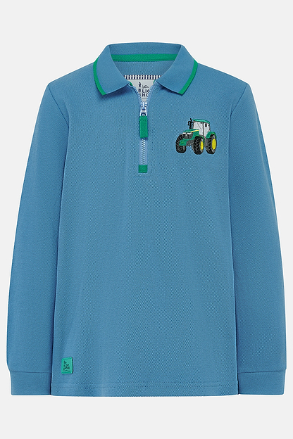 Pier Long Sleeve Top - Green Tractor