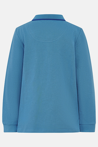 Pier Long Sleeve Top - Blue Tractor