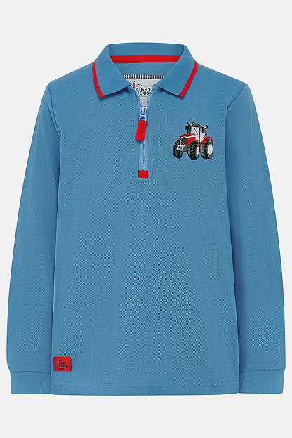 Pier Long Sleeve Top - Red Tractor