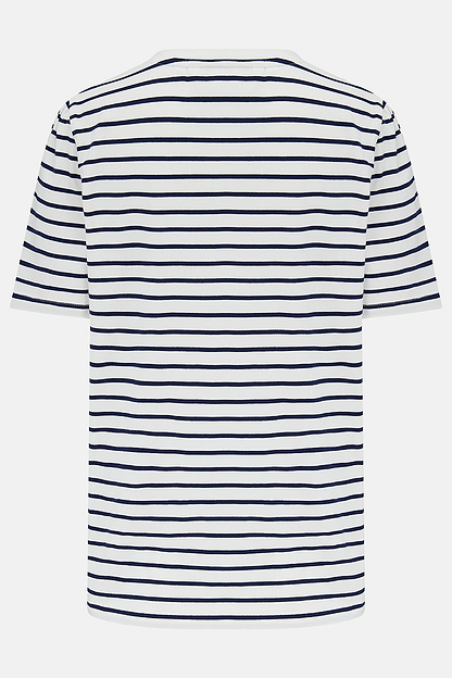Ariana Tee - Navy Stripe - Lighthouse