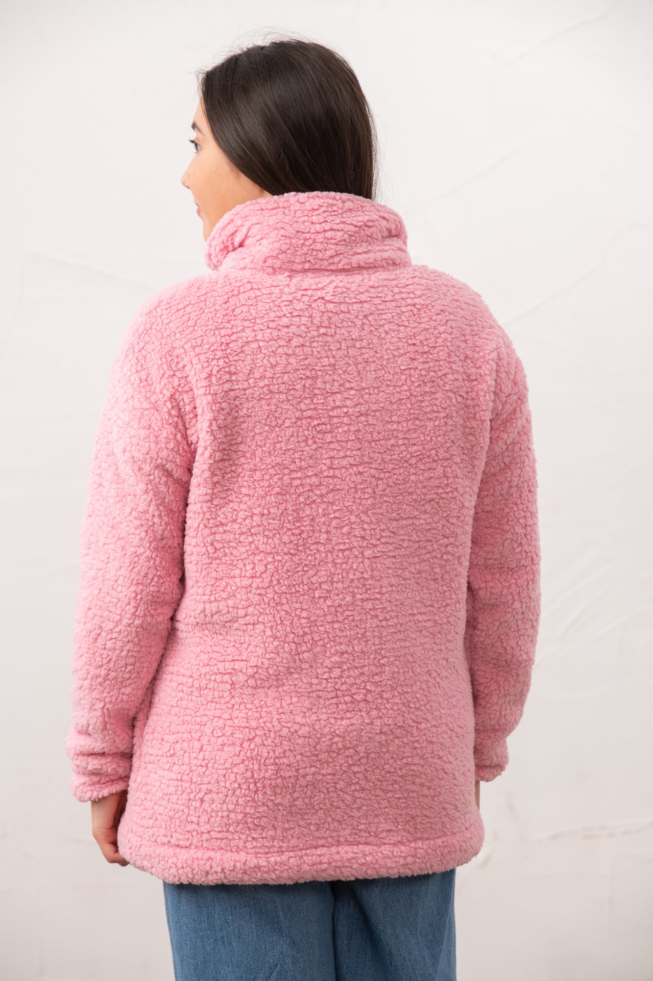 Bay Sherpa Fleece - Pink - Lighthouse