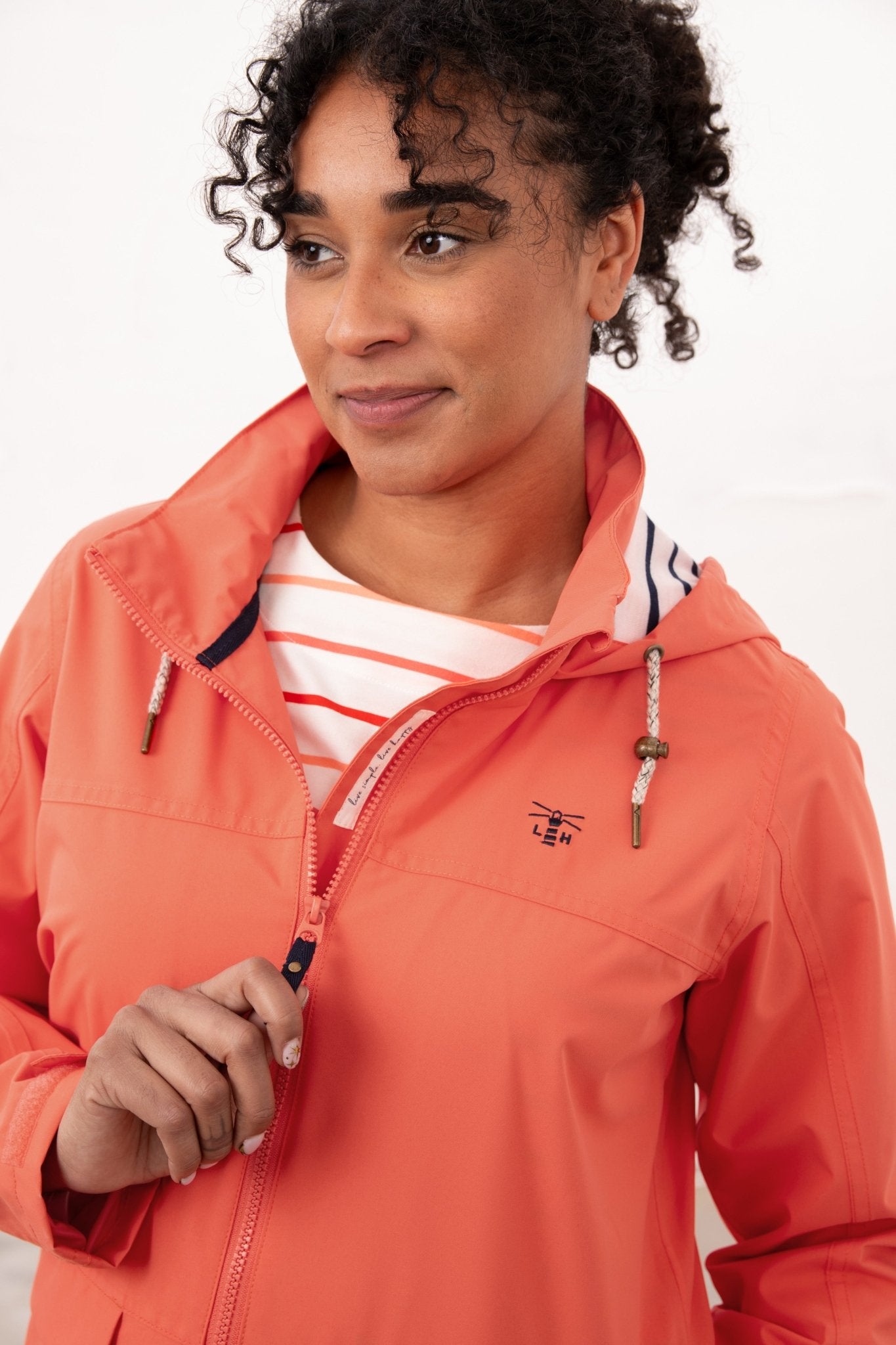 Beachcomber Jacket - Coral - Lighthouse