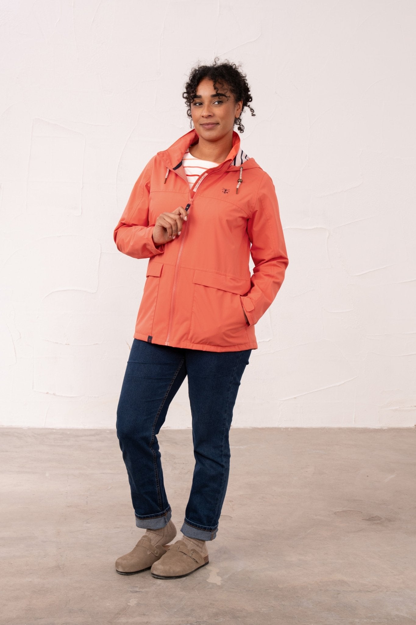 Beachcomber Jacket - Coral - Lighthouse