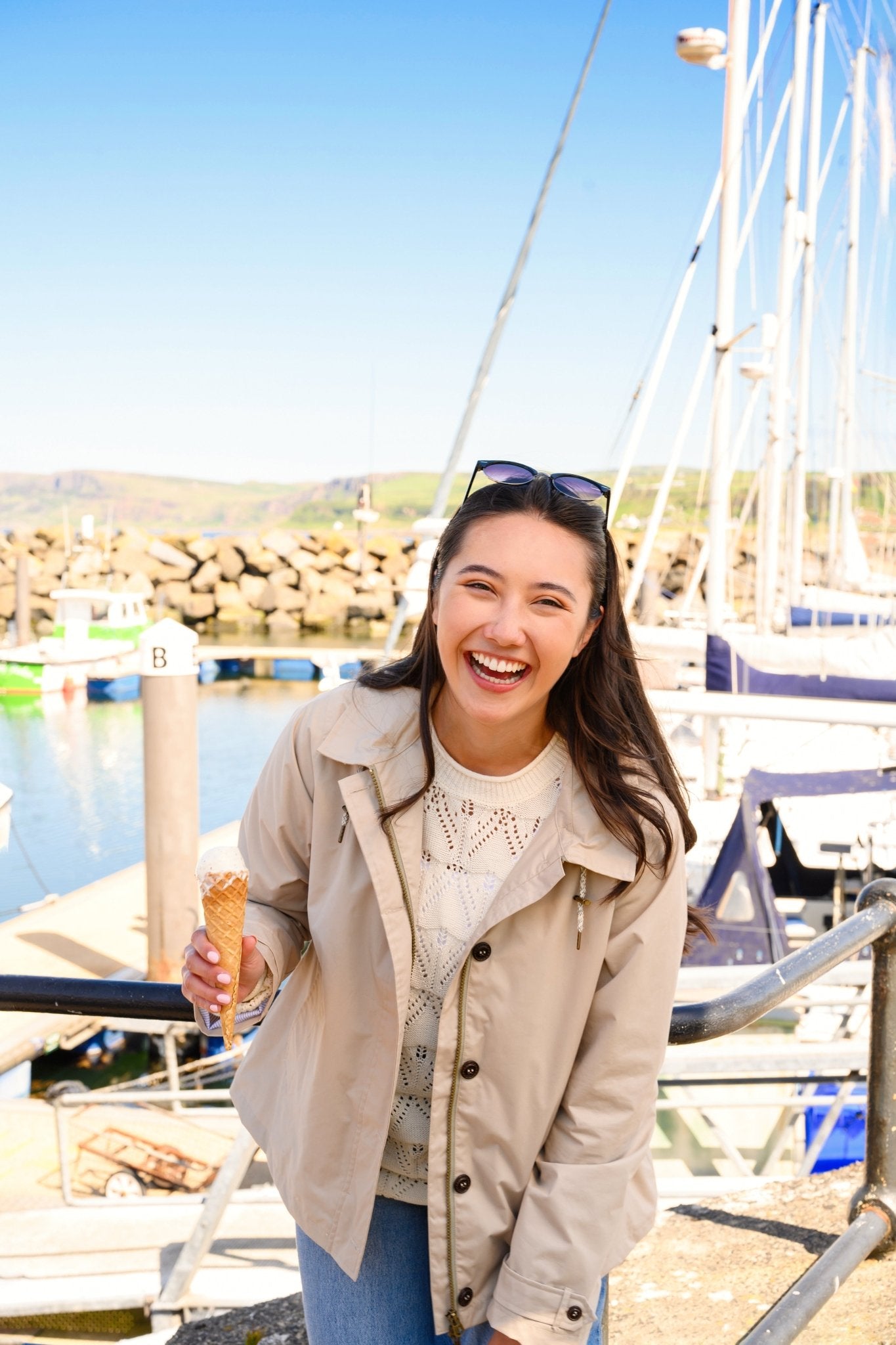 Blair Coat - Clay - Lighthouse