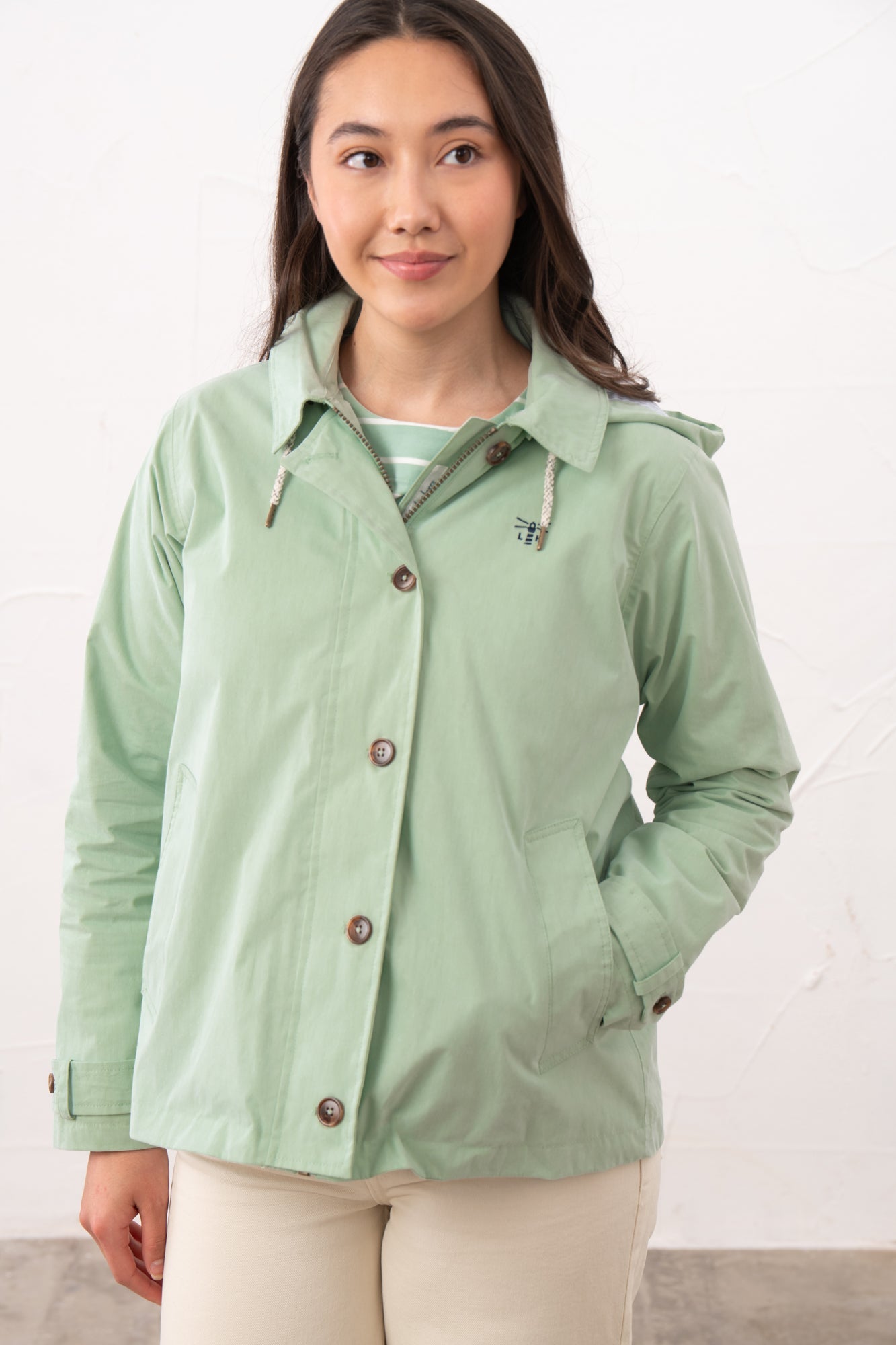 Blair Coat - Mint - Lighthouse