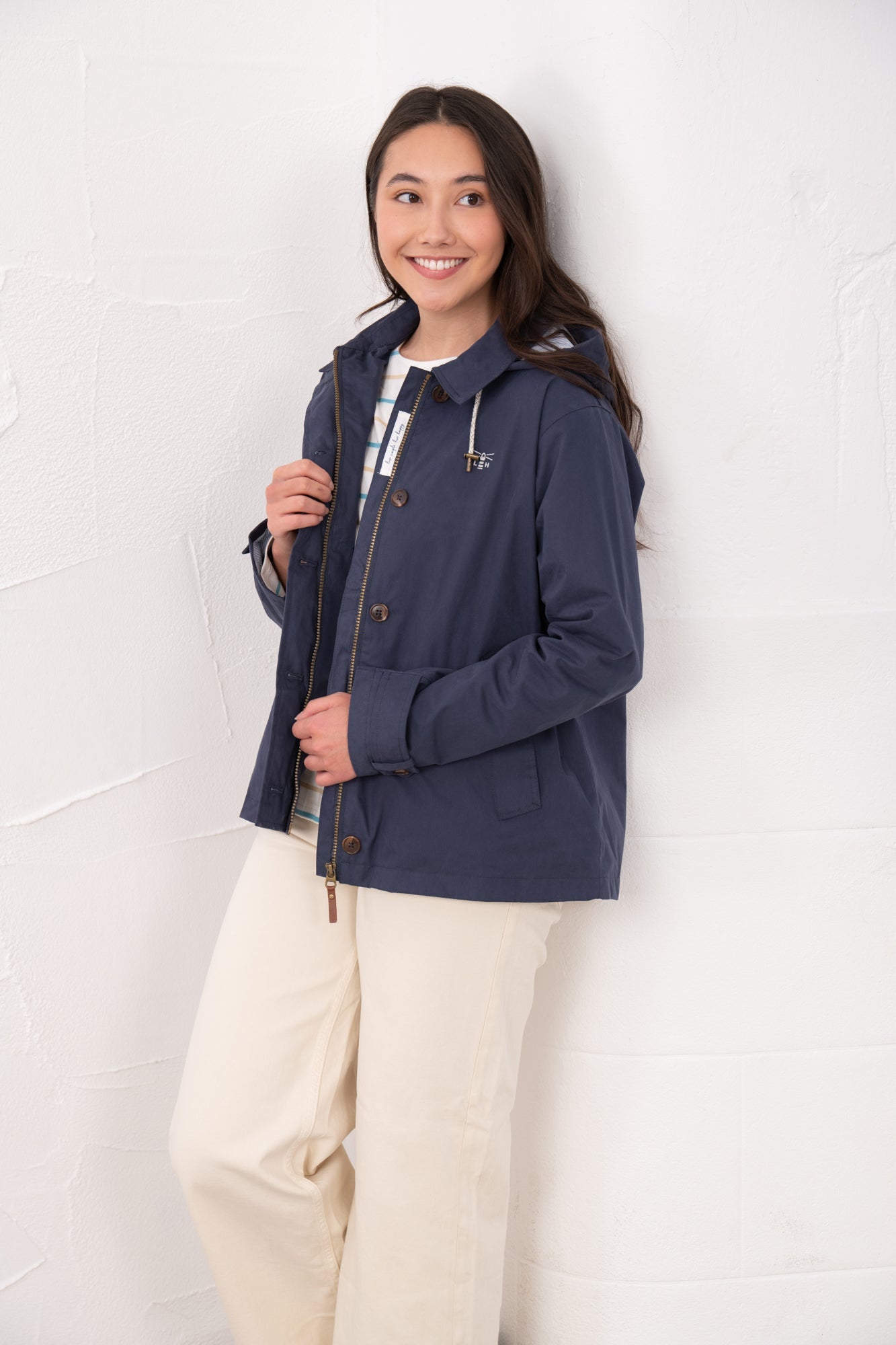 Blair Coat - Navy - Lighthouse