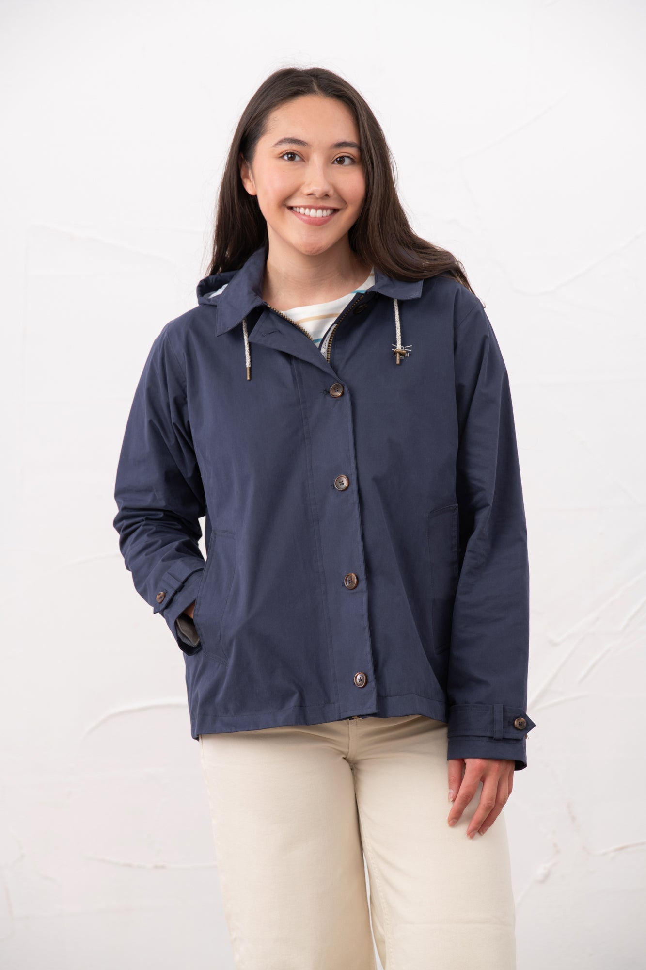 Blair Coat - Navy - Lighthouse