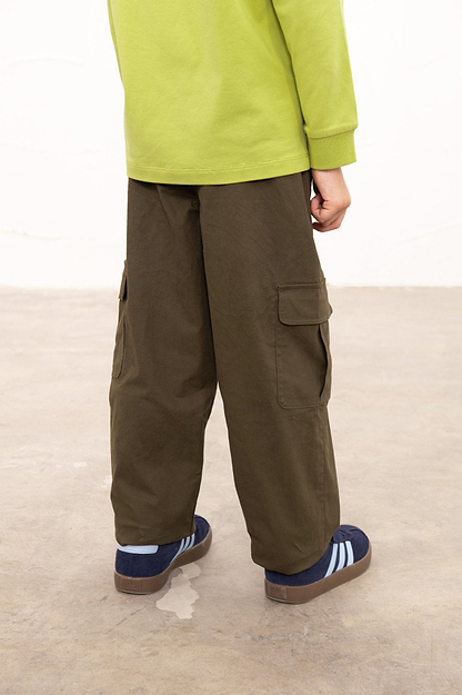Brody Cargo Trousers - Khaki-Lighthouse