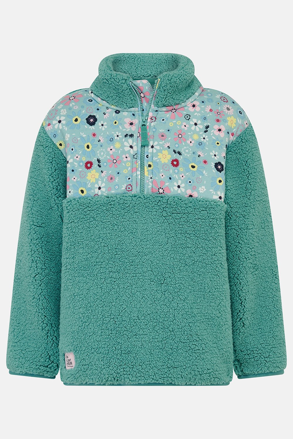 Cassie Fleece - Teal-Lighthouse