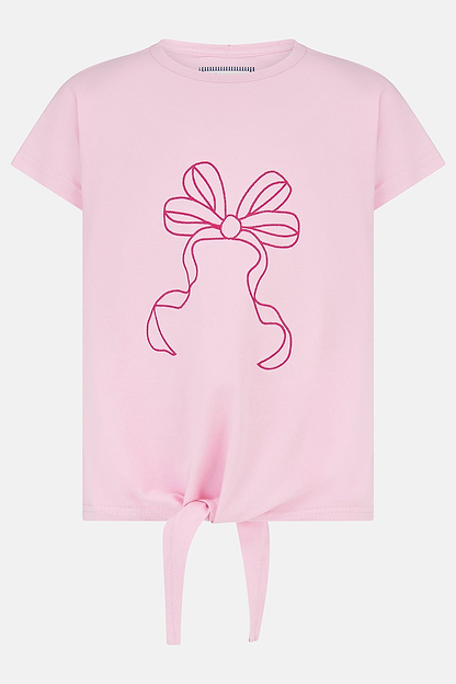 Causeway Tie Top - Pink Bow - Lighthouse