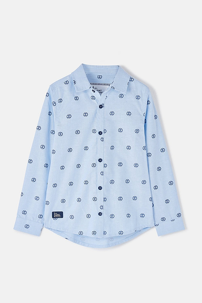 Charlie Shirt - Football Print - Lighthouse