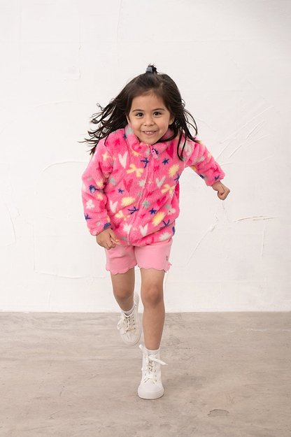 Claire Fleece - Fluro Pink - Lighthouse