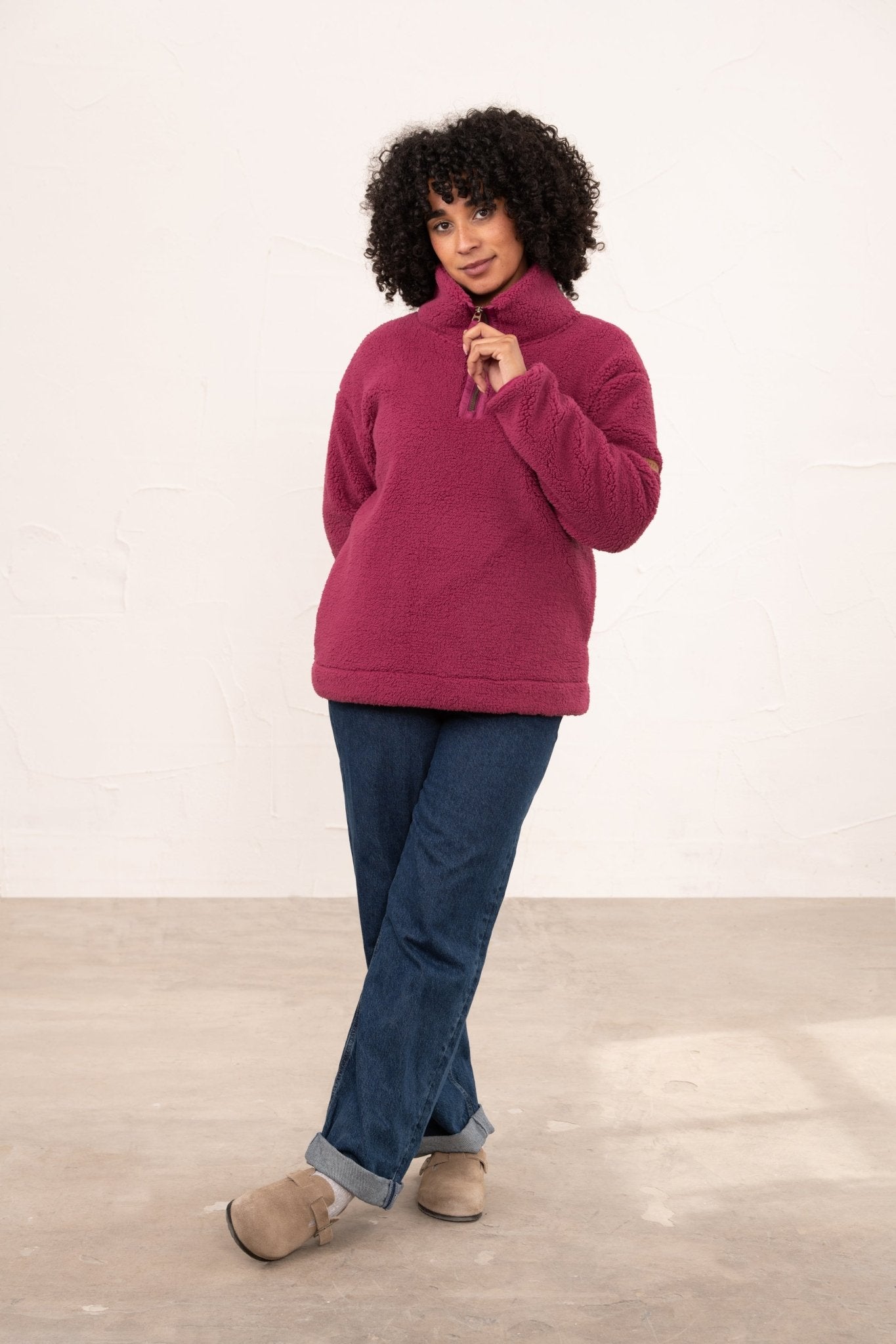 Coast Fleece - Berry-Lighthouse