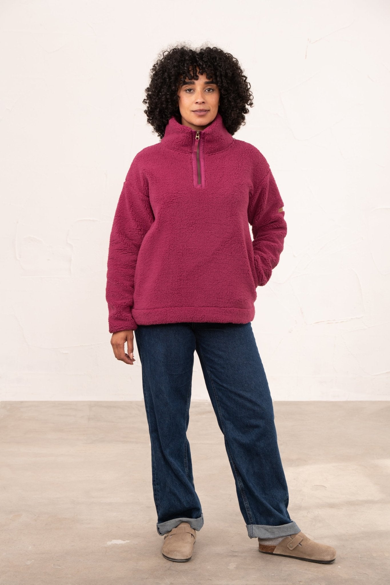 Coast Fleece - Berry-Lighthouse