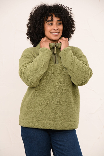 Coast Fleece - Moss-Lighthouse