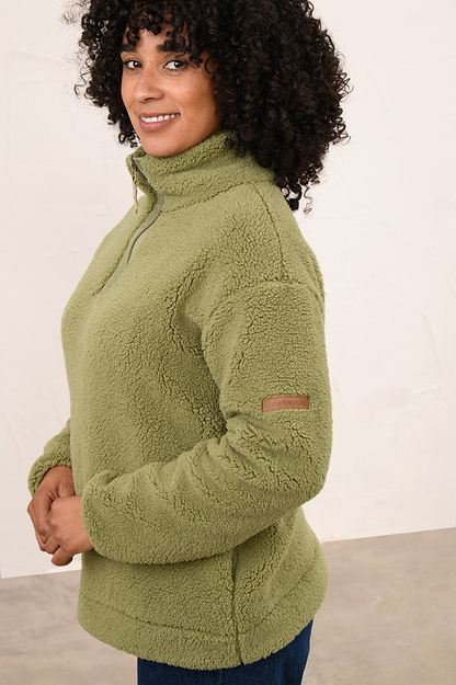 Coast Fleece - Moss-Lighthouse