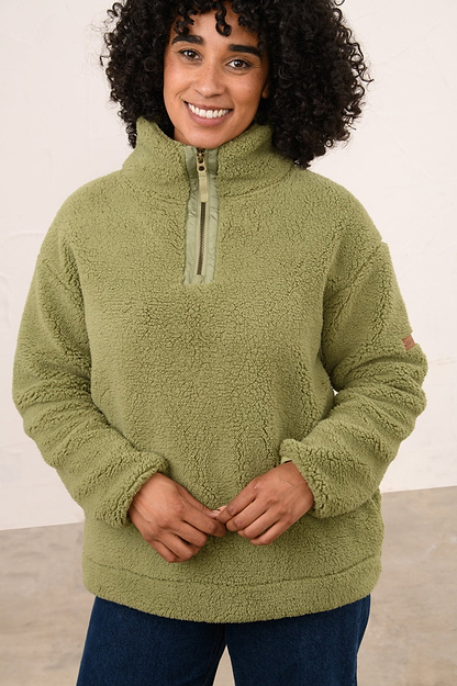 Coast Fleece - Moss-Lighthouse