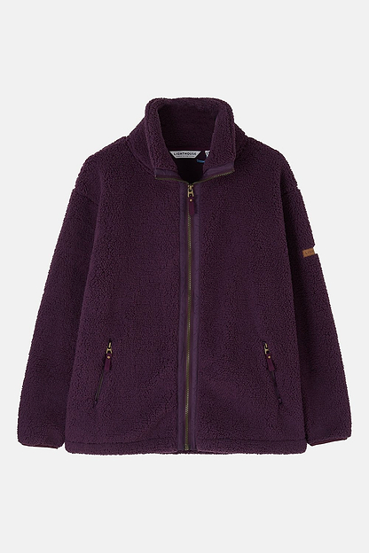 Cobh Fleece - Cranberry - Lighthouse