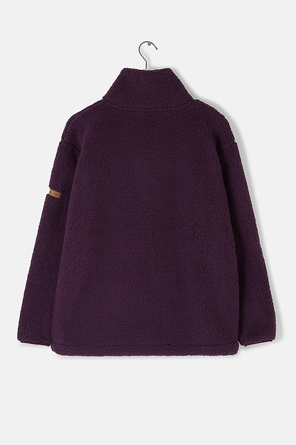 Cobh Fleece - Cranberry - Lighthouse