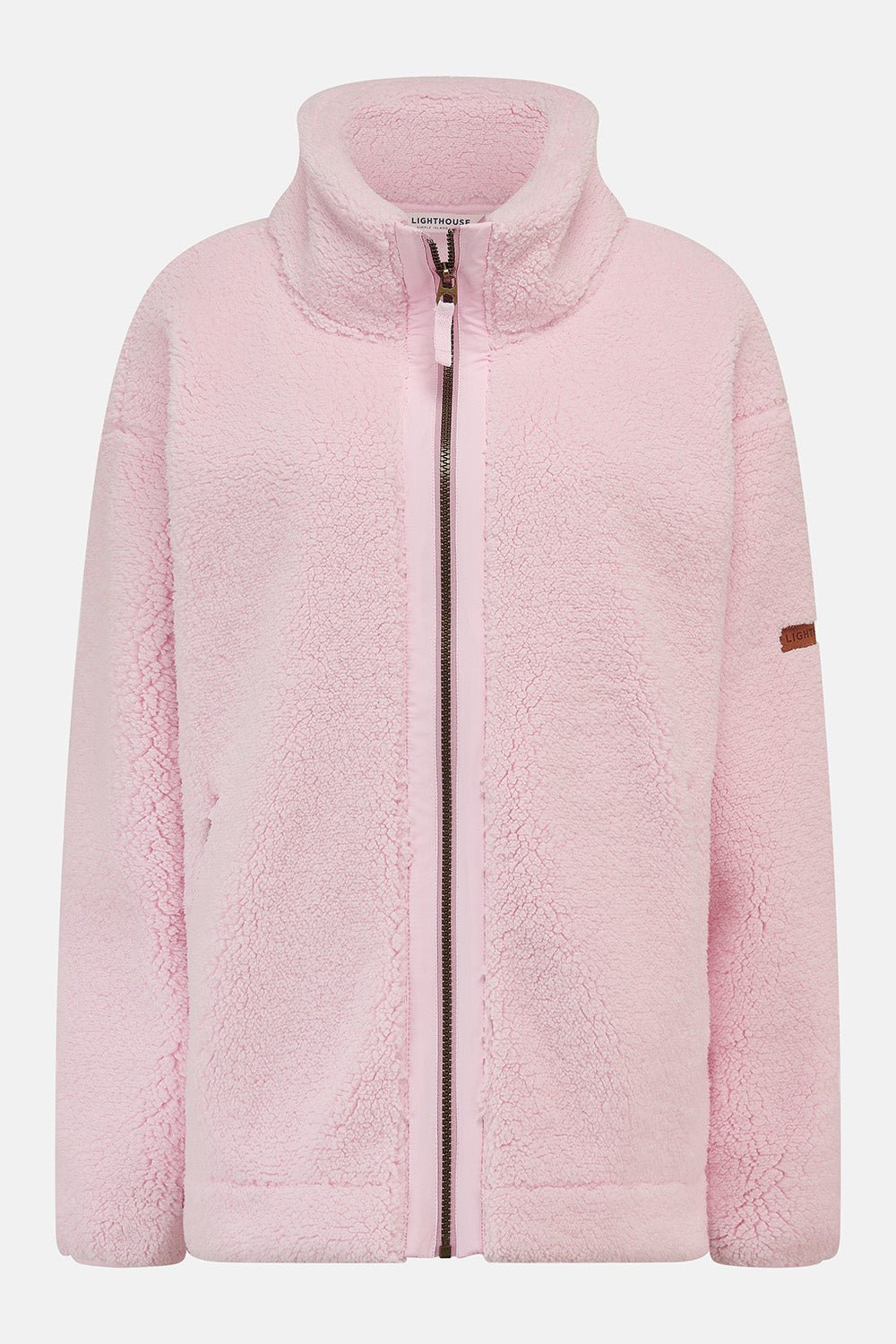 Cobh Fleece - Pink-Lighthouse