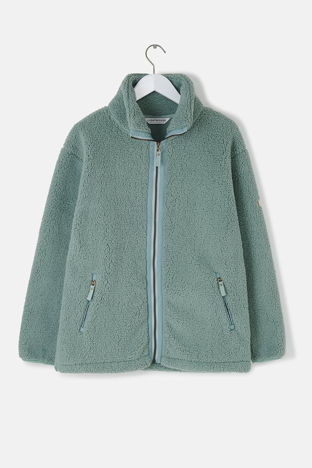 Cobh Fleece - Sage - Lighthouse